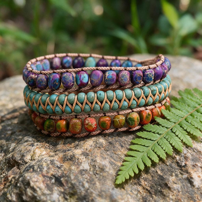 🌈 Bracelets | Stone Beads | Daily Wear | Her Gift | Colorful