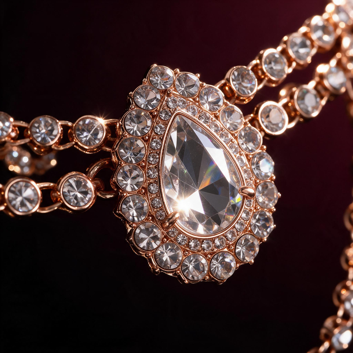 💎 Crystal Belt | Rhinestone Party Glamour | Gifts | Cascading Elegance
