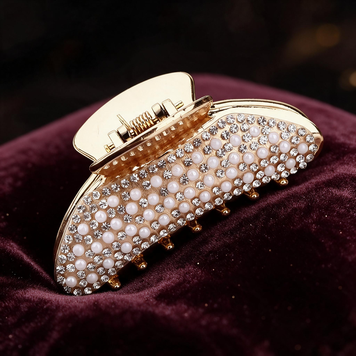 💎 Claw Clip | Pearl Crystal Party | Gifts for Her