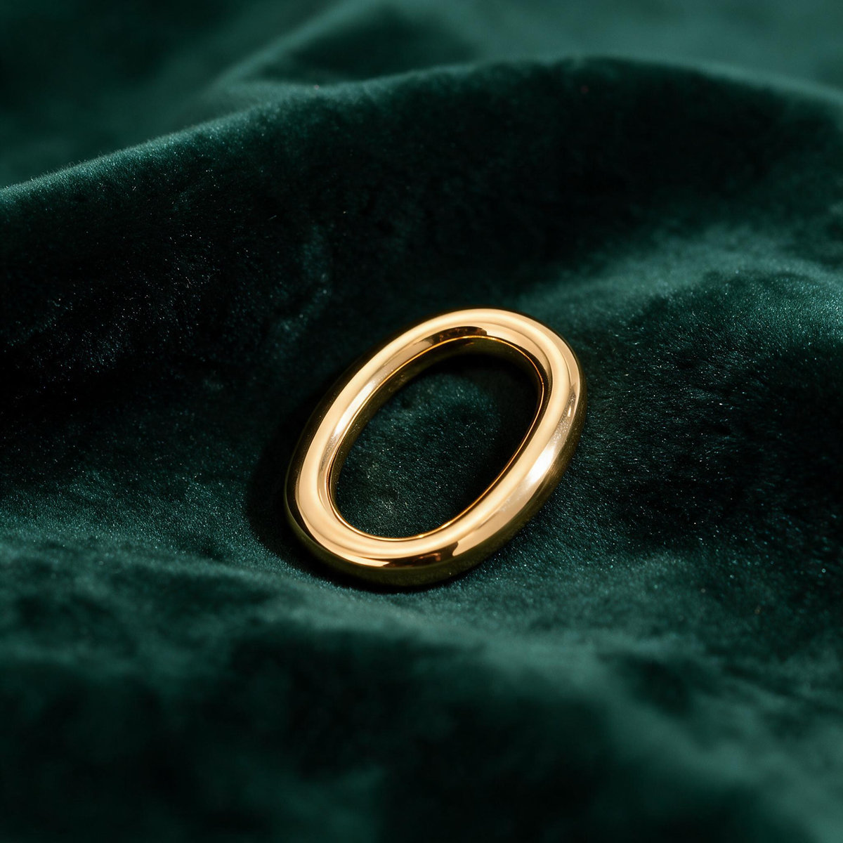 🧣 Scarf Ring | Metal | For Her | Everyday Gold Elegance