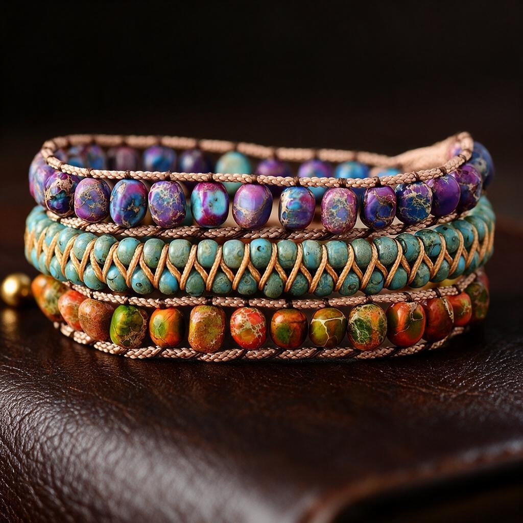 🌈 Bracelets | Stone Beads | Daily Wear | Her Gift | Colorful