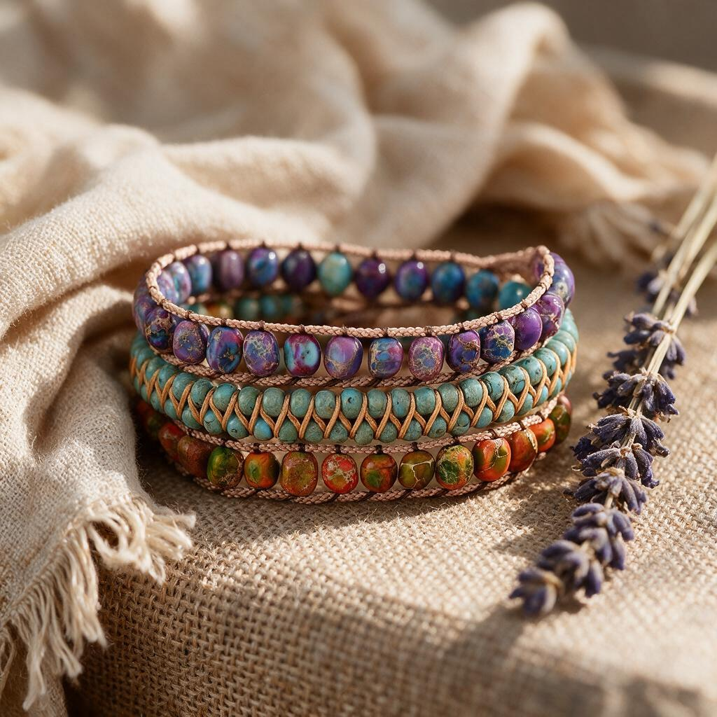 🌈 Bracelets | Stone Beads | Daily Wear | Her Gift | Colorful