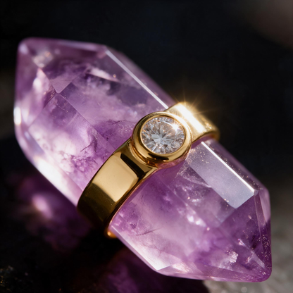 💜 Gemstone Necklace | Amethyst Gift | For Her Crystal Pendant