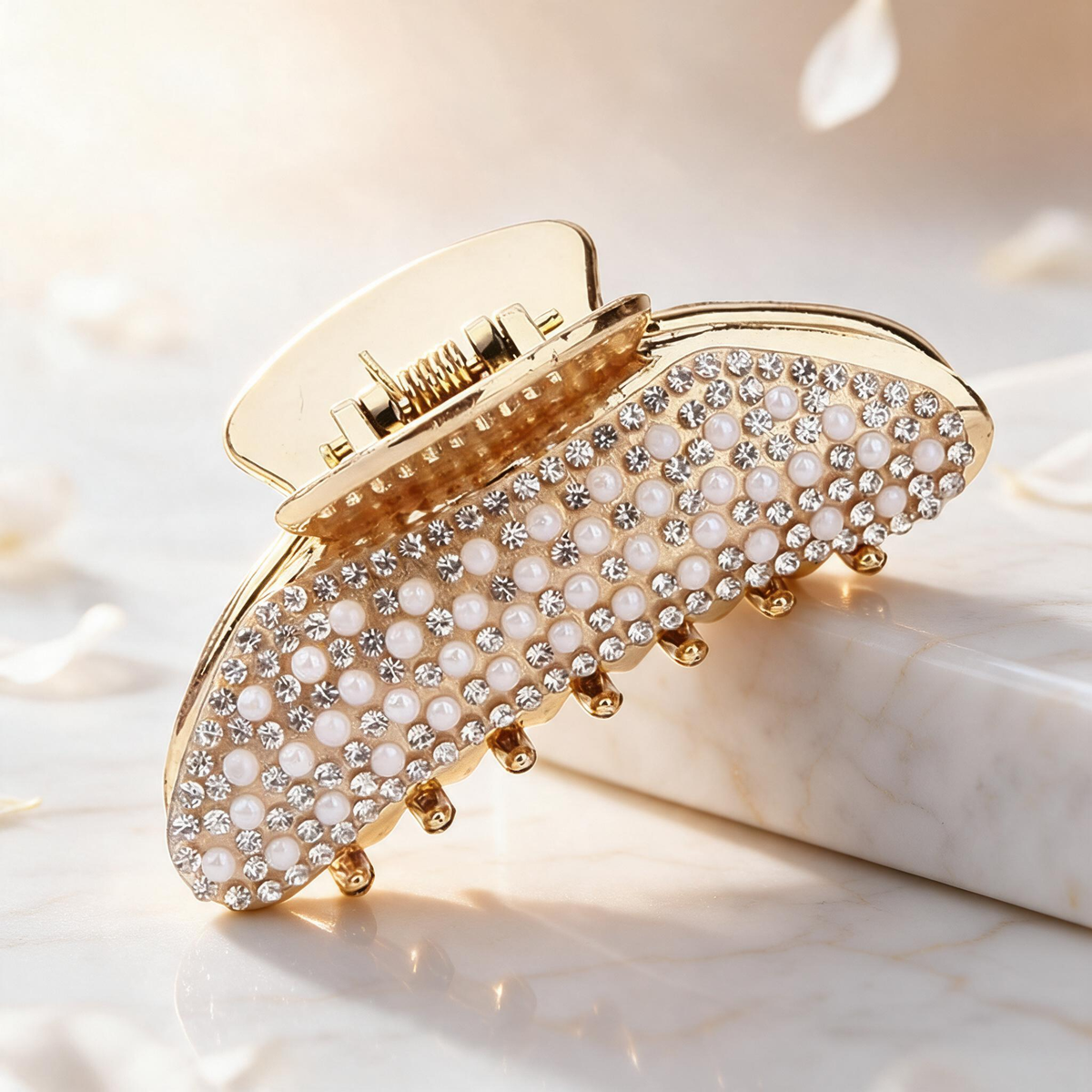 💎 Claw Clip | Pearl Crystal Party | Gifts for Her