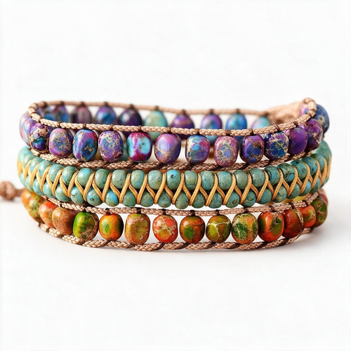 🌈 Bracelets | Stone Beads | Daily Wear | Her Gift | Colorful
