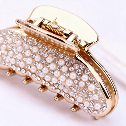💎 Claw Clip | Pearl Crystal Party | Gifts for Her