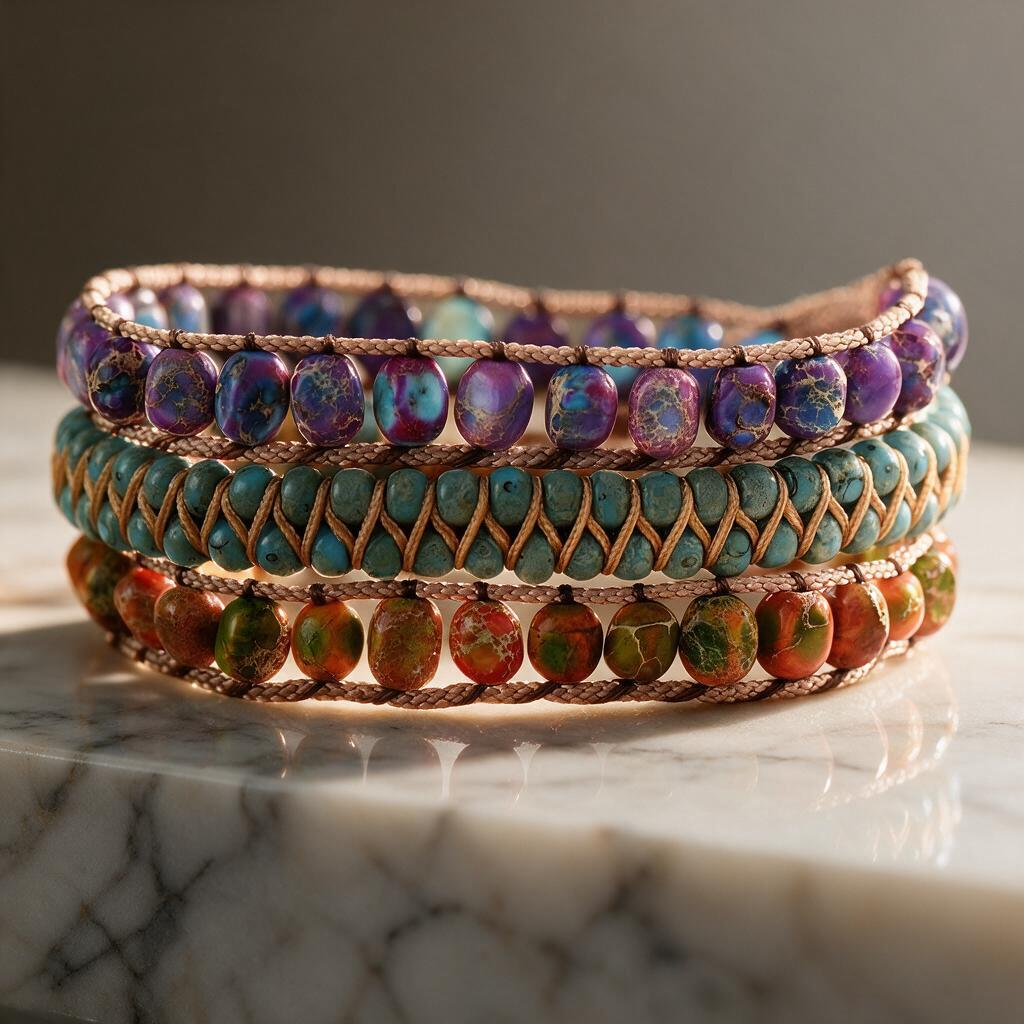 🌈 Bracelets | Stone Beads | Daily Wear | Her Gift | Colorful